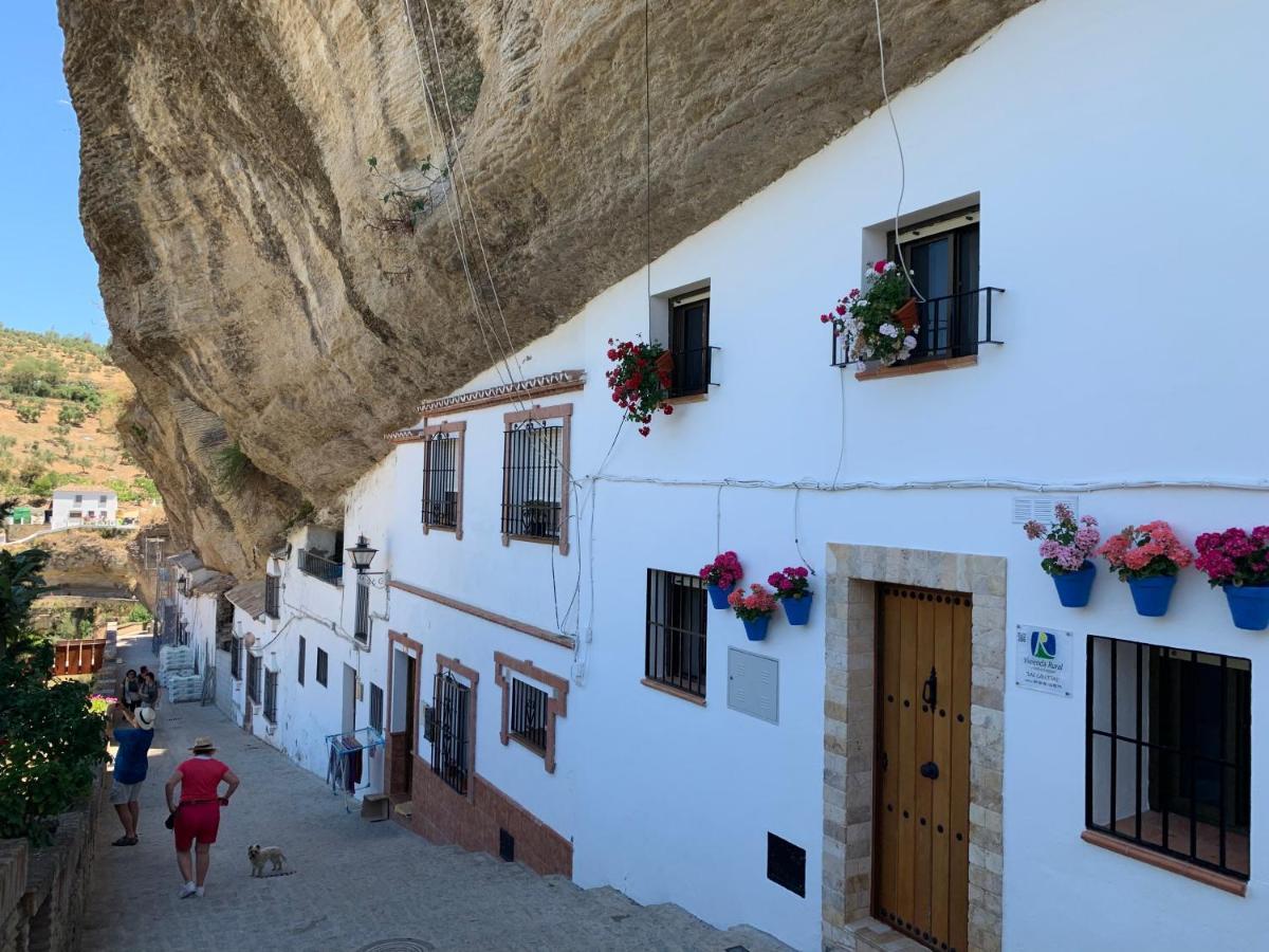 Гостьовий будинок Casa Cueva "Las Calcetas" Setenil De Las Bodegas Екстер'єр фото